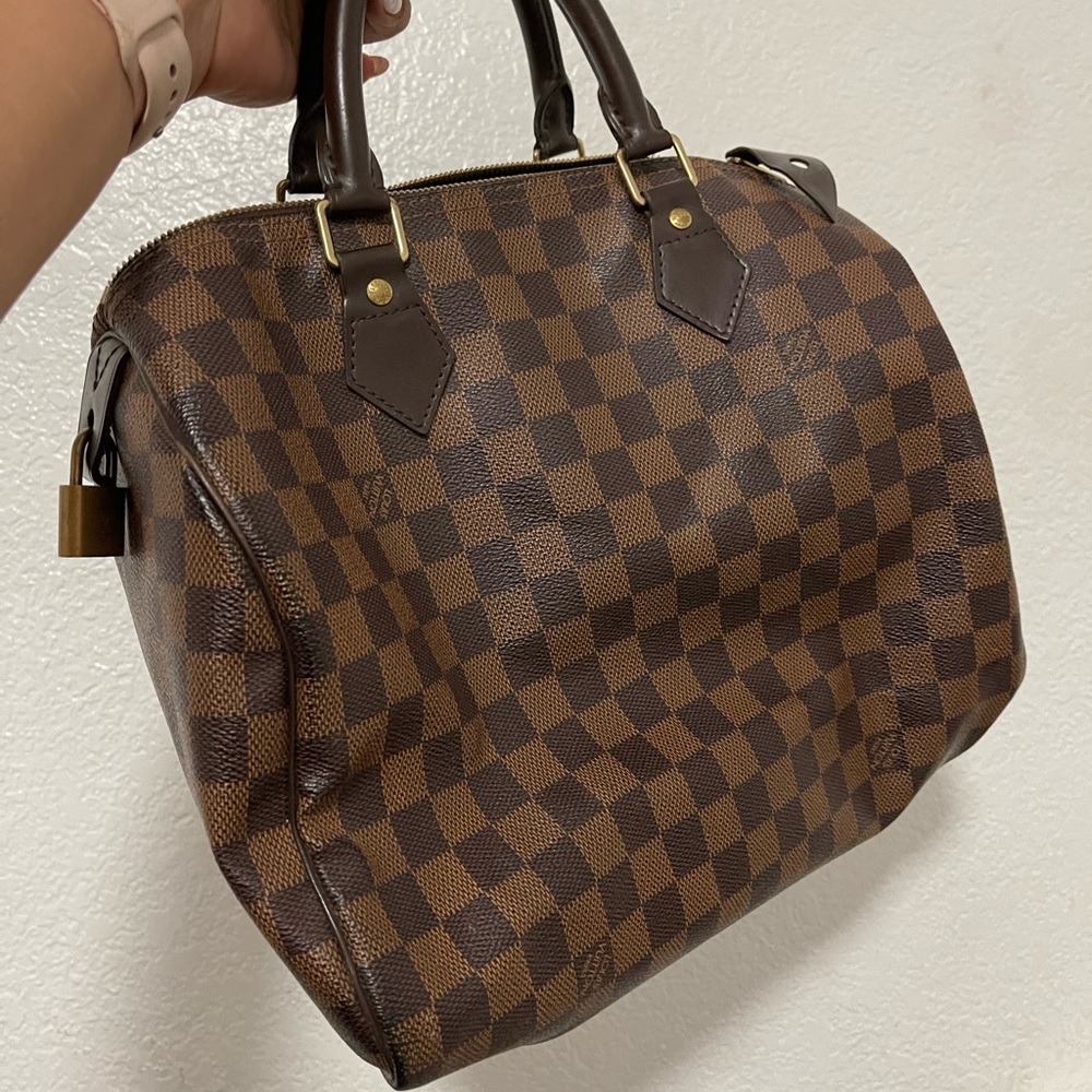 Gently Worn Louis Vuitton Speedy 30 Damier Ebene